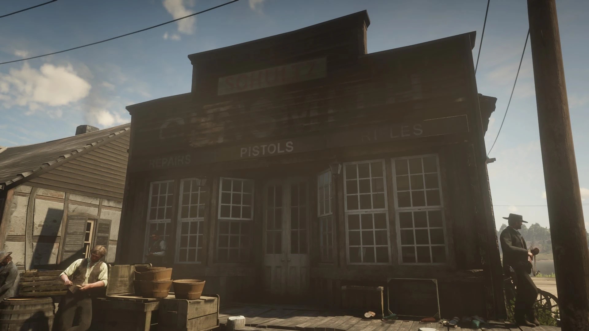 Exterior de Armería de Annesburg en Annesburg