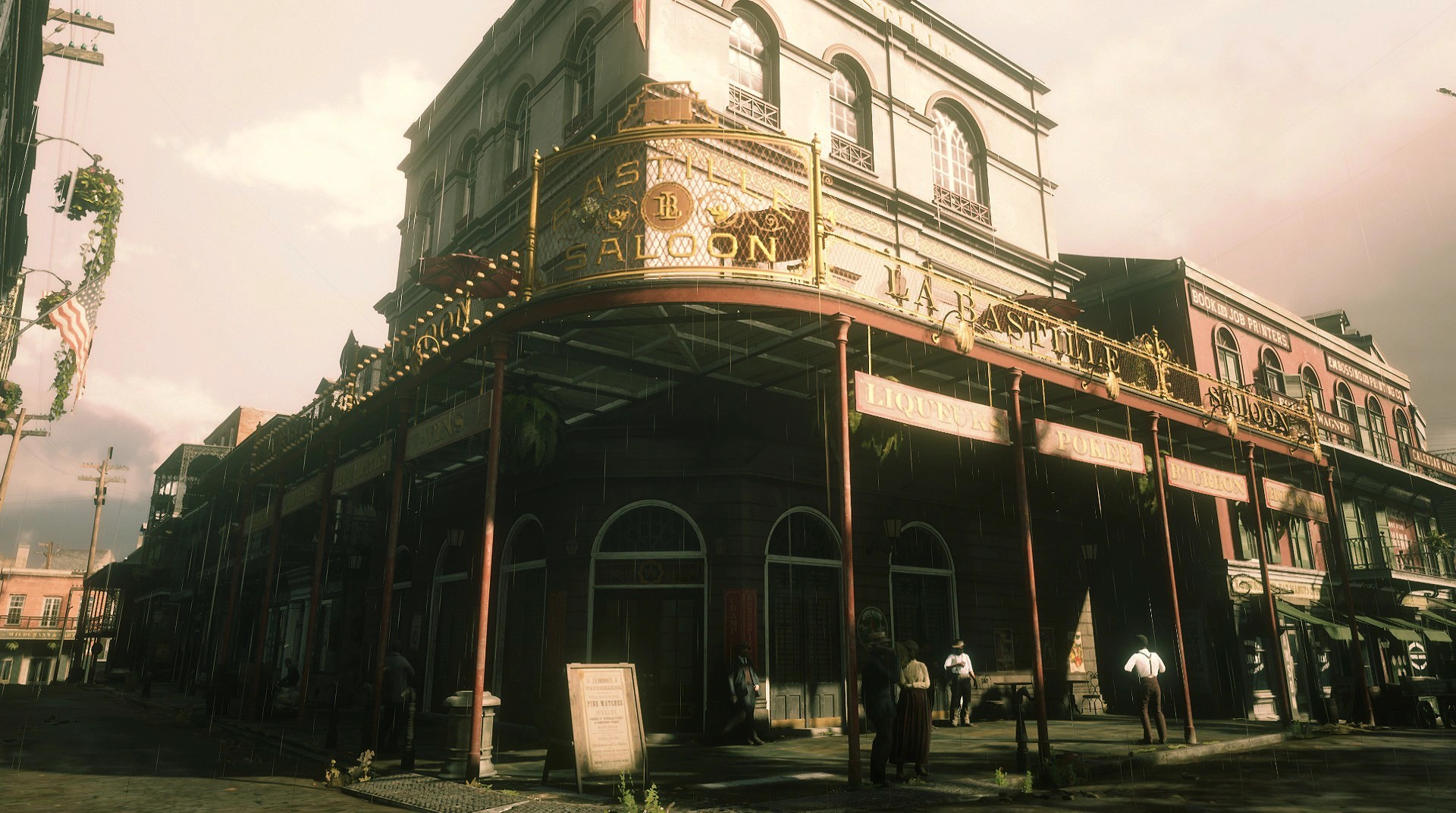Exterior de Bastille Saloon en Saint Denis