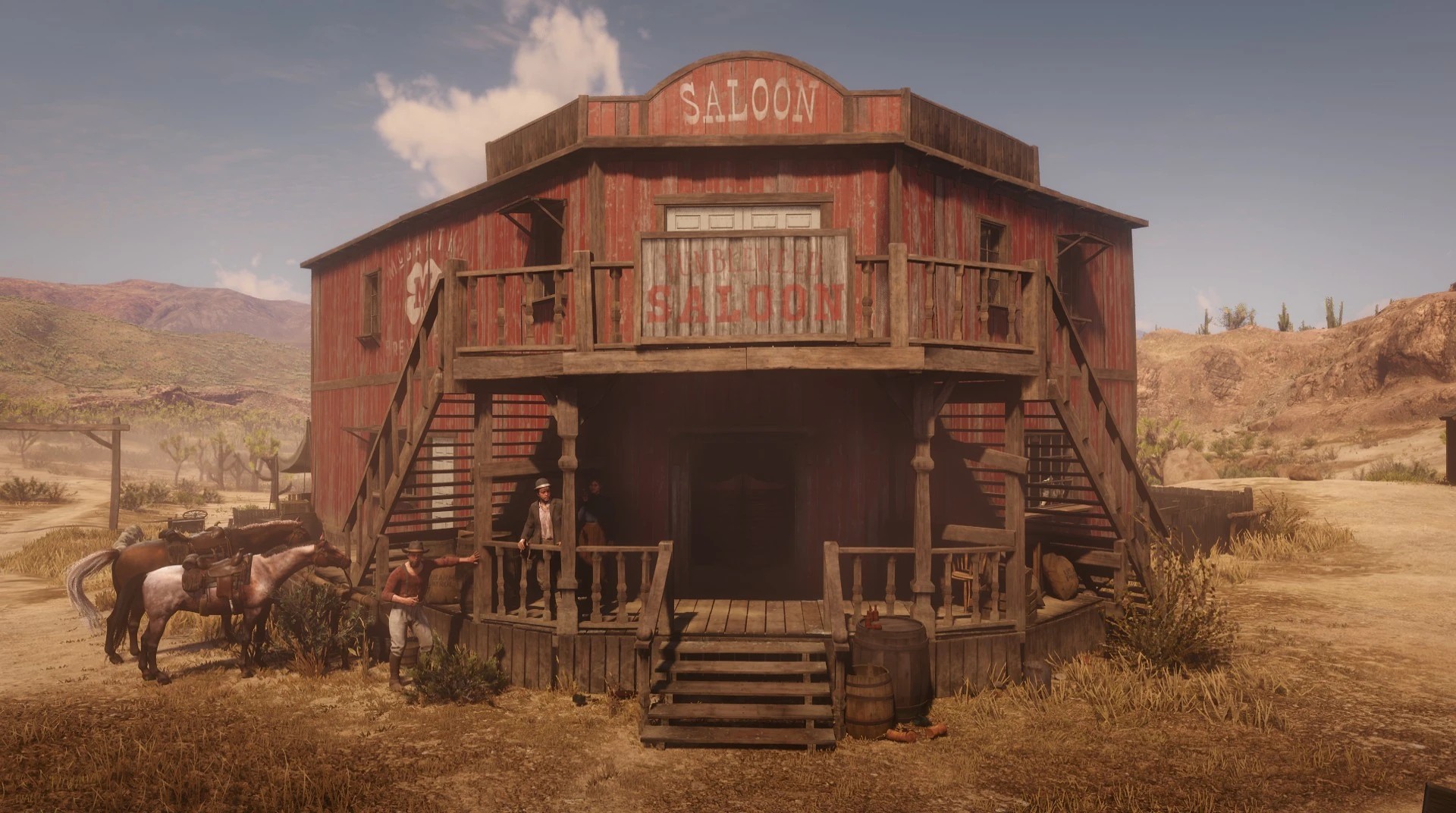 Exterior de Tumbleweed Saloon en Tumbleweed